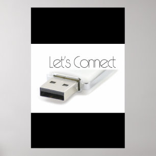 Let’s connect USB Poster