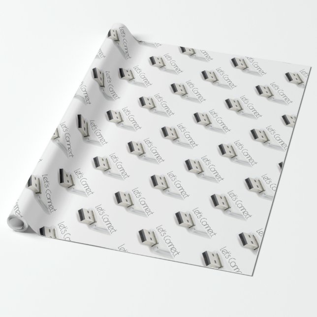 Let’s connect USB Wrapping Paper (Unrolled)