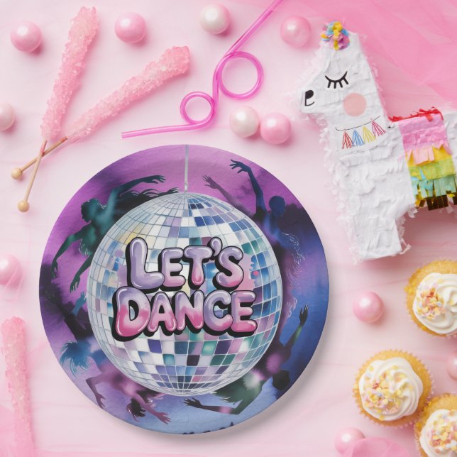 Let’s Dance Birthday Party Bash Paper Plate (Party)