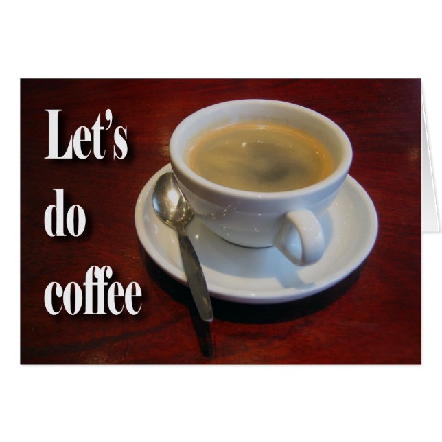 Let’s do Coffee (Front Horizontal)