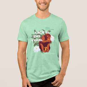 "Let’s Do This" Monkey - The White Lotus Tri-Blend Shirt