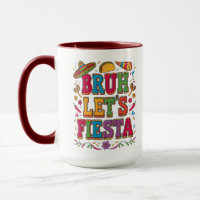 Let’s Fiesta Cinco De Mayo Mug – Colorful Mexican