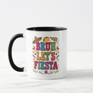 Let’s Fiesta Cinco De Mayo Mug – Colourful Mexican
