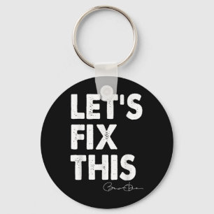 Let’s Fix This – Obama 2028 Funny Election For Cha Key Ring
