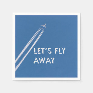 Let’s fly away napkin