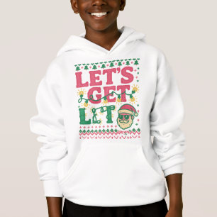 Let’s Get Lit Christmas Shirt • Funny Ugly Sweater
