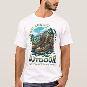Let’s Get Lost: Outdoor Life for Nature Enthusiast T-Shirt