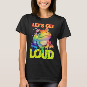 Let s Get Loud Transgender LGBTQ Rights Rainbow Fr T-Shirt