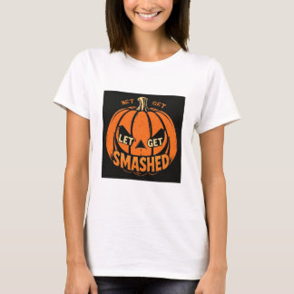 Let’s Get Smashed – Vintage Halloween Pumpkin  T-Shirt