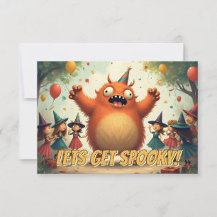 Let’s Get Spooky – Cute Monster Party Fun