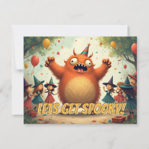Let’s Get Spooky – Cute Monster Party Fun