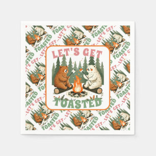 Let’s Get Toasted – Campfire Cuties Edition Napkin