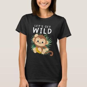 Let s Get Wild Zoo Animals Safari Party At The Zoo T-Shirt