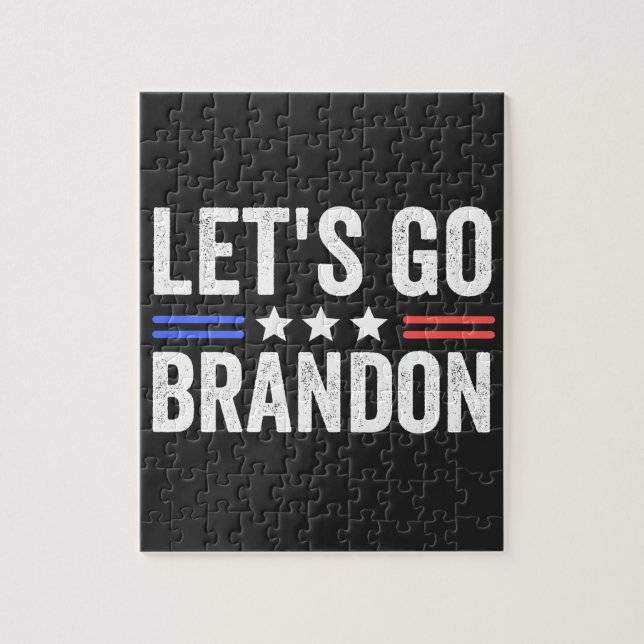 LET’S GO BRANDON Cardinal Jigsaw Puzzle (Vertical)