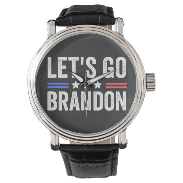 LET’S GO BRANDON Cardinal Watch (Front)