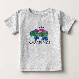 Let’s Go Camping Baby T-Shirt