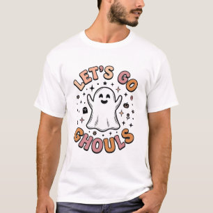 Let’s Go Ghouls Cute Halloween Ghost  T-Shirt