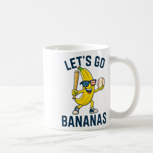 Let’s Go Nanas Funny Nana Softll Sports Usa Flag Coffee Mug
