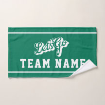 Let’s Go Personalised Team Rally Green and White