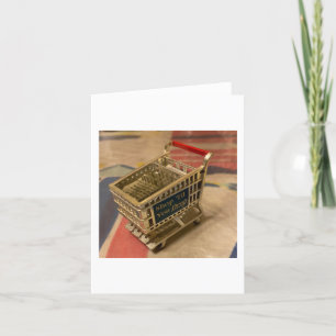 Let’s Go Shopping Thank You Card