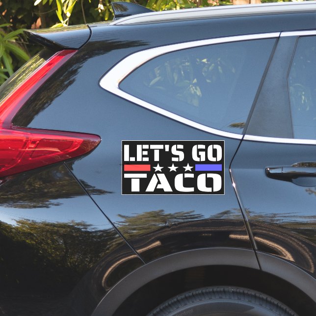 Let’s Go Taco Funny Tacos (Car Side)