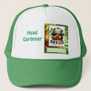 Let"s grow vegetables trucker hat