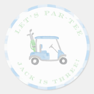 Let’s Par-Tee Stickers