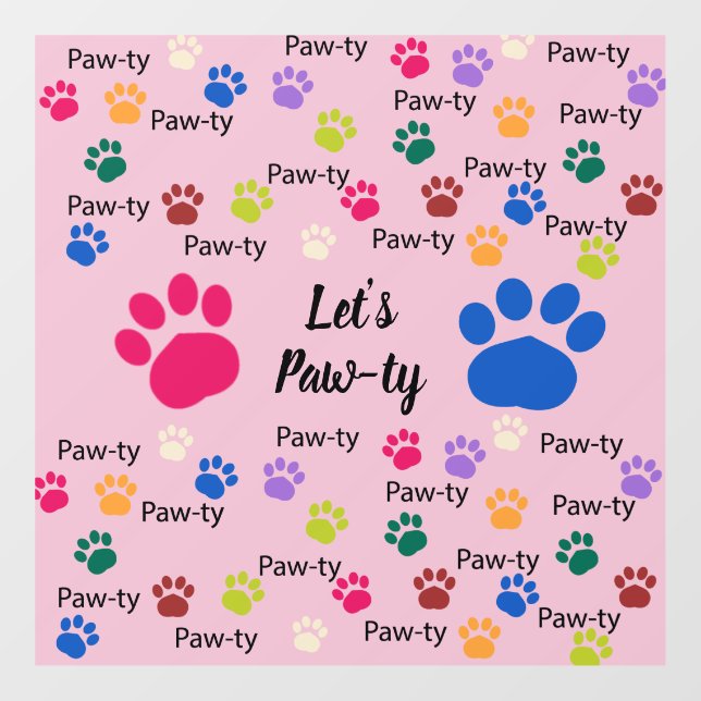 Let’s Paw-ty! Dog  (Sheet)