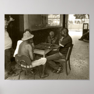 Let’s play some domino poster