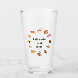 Let’s Roll into Fun! Sushi  Glass