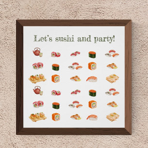 Let’s sushi and party! poster