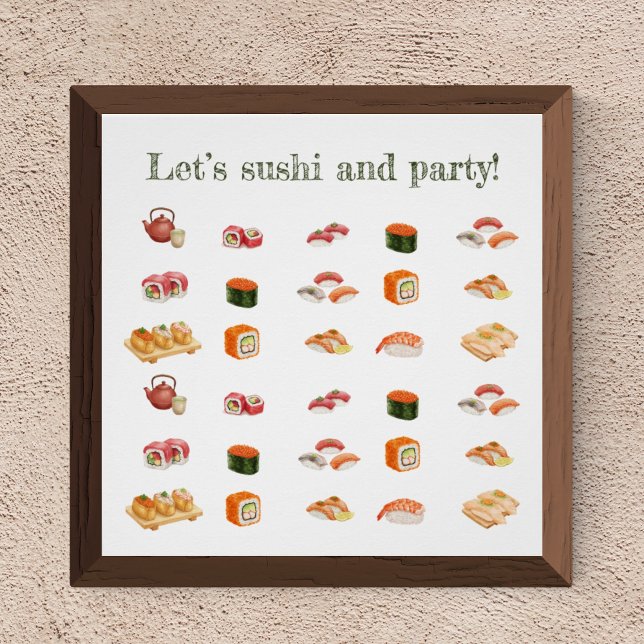 Let’s sushi and party! poster (Creator Uploaded)