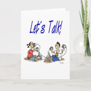Let’s Talk card