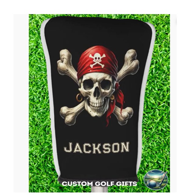 Let’s Tee Off Like Pirates Golf Head Cover (Unleash Your Inner Swashbuckler on the Greens!)