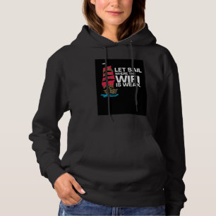 Let Sail Where The Wi Fi Is Weak Retro Sailor Pre Hoodie
