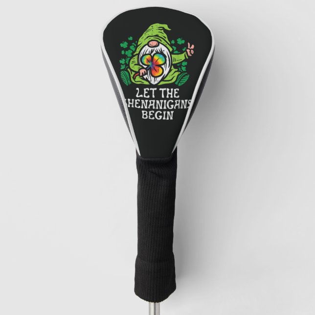Let Shenanigans Begin Golf Head Cover (Front)