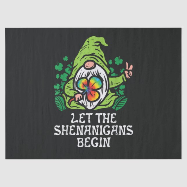 Let Shenanigans Begin Tissue Paper (Front)