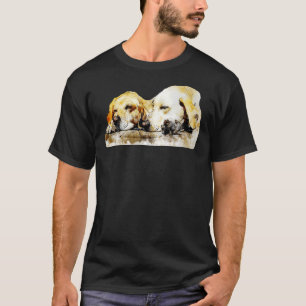 Let Sleeping Dogs Lie Especially Yellow Labs T-Shirt