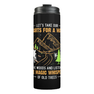 Let Take Our Hearts For A Walk Thermal Tumbler