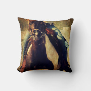 Let That Pinto Pony Run Cushion