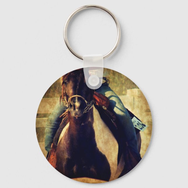 Let that Pinto Pony Run Key Ring (Front)