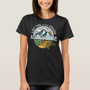 Let The 2nd Grade Adventure Begin Back To School T-Shirt