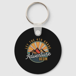 Let the 4th Grade Adventure Begin Fourth Grade Tea Key Ring