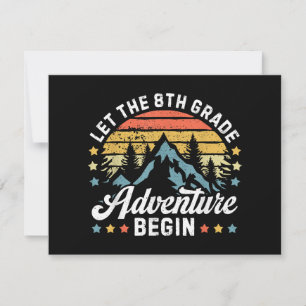 Let the 8th Grade Adventure Begin Back To School T Save The Date