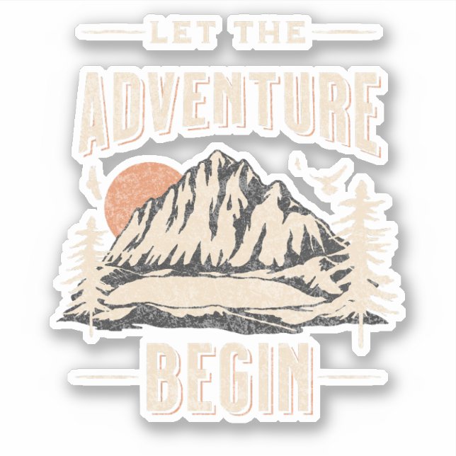 Let the adventure begin (Front)