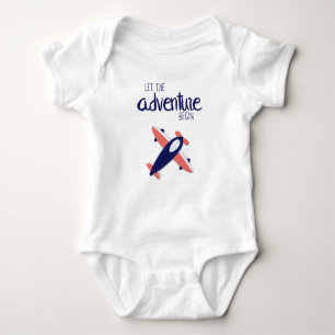 Let the Adventure Begin 02 Baby Bodysuit