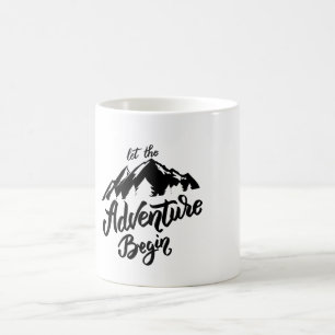 let the adventure begin amazing design chill out coffee mug