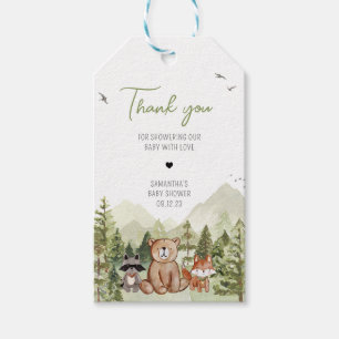 Let the Adventure Begin Baby Shower Favour Tags