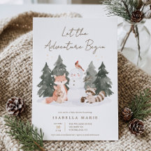 Let The Adventure Begin Baby Shower