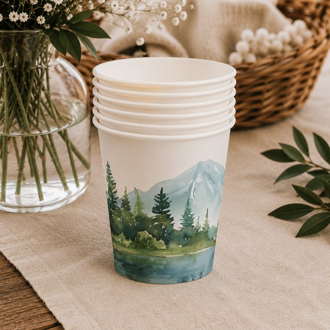 Let The Adventure Begin Baby Shower Paper Cups (Creator Uploaded)